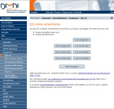 DIMDI, ICD online